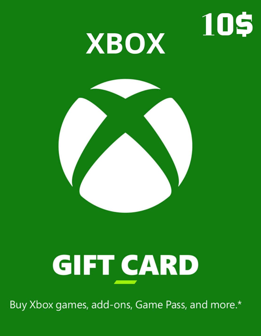 Xbox Gift Card $10